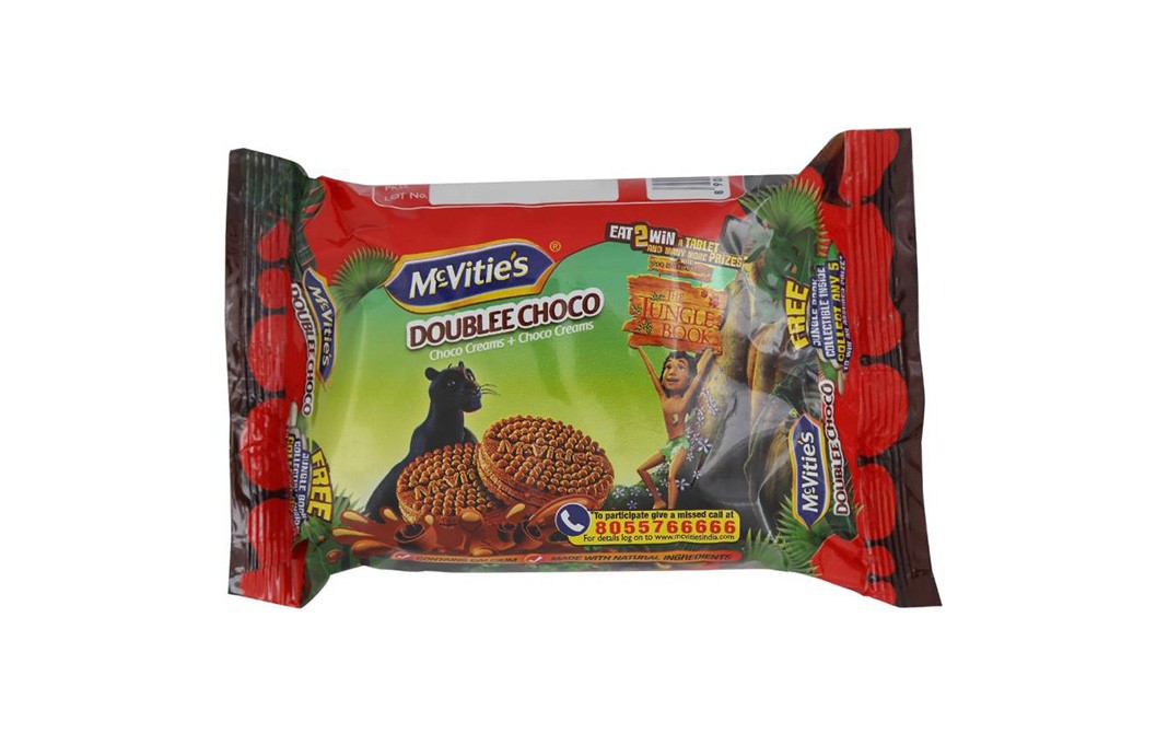 Mc-Vities Doublee Choco Creams, Sandwich Biscuits   Pack  100 grams